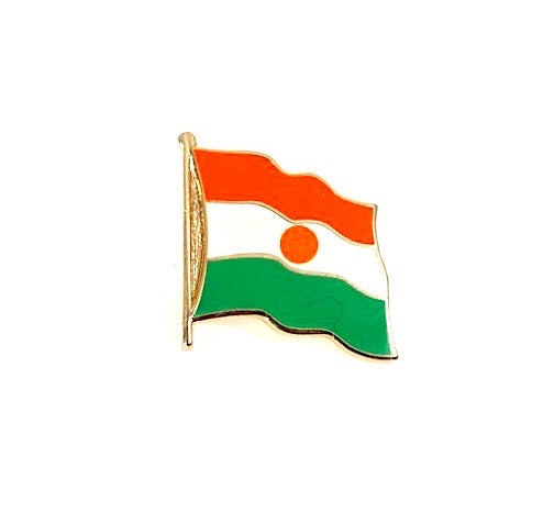 Niger Flag Lapel Pin