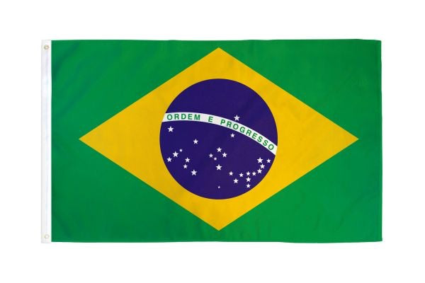 Brazil Flag 3x5ft