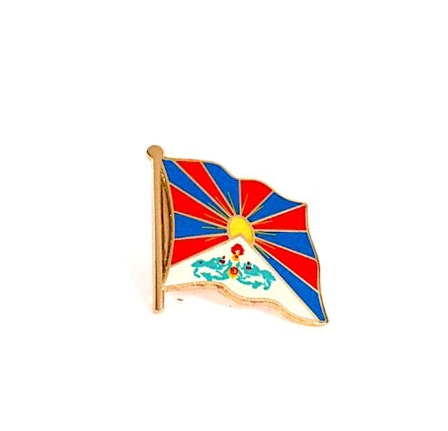 Tibet Flag Lapel Pin