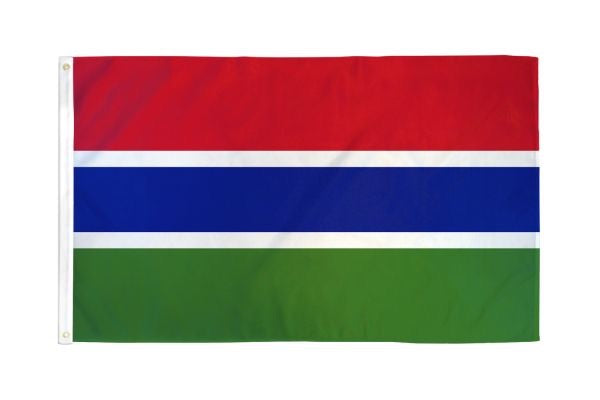 Gambia Flag 3x5ft