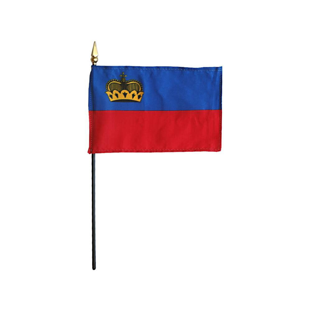 Liechtenstein Stick Flag