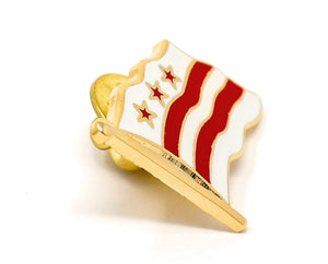 District of Columbia Flag Lapel Pin