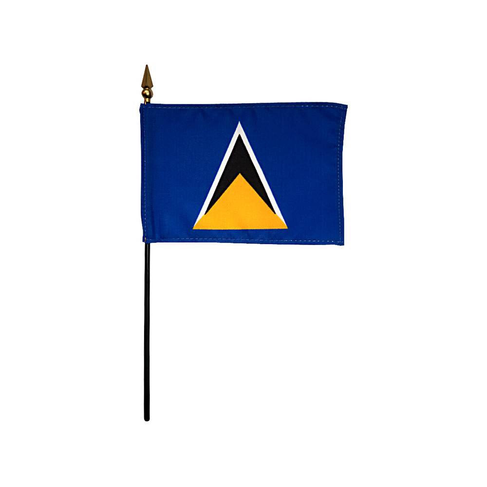 Saint Lucia Stick Flag