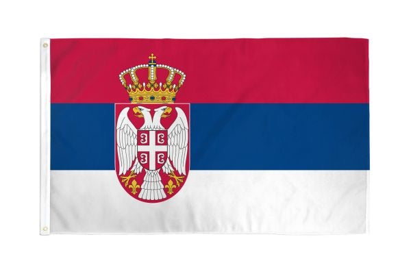 Serbia Flag 3x5ft