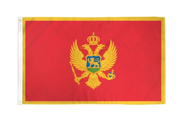 Montenegro Flag 3 ft x 5 ft