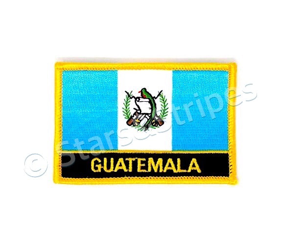 Guatemala Flag Embroidered Patch