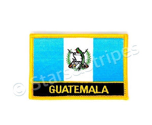 Guatemala Flag Embroidered Patch