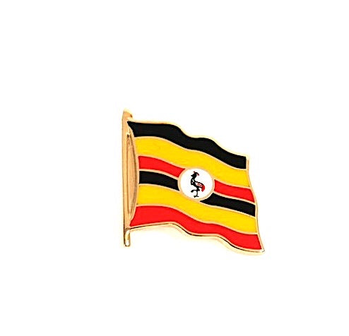 Uganda Flag Lapel Pin