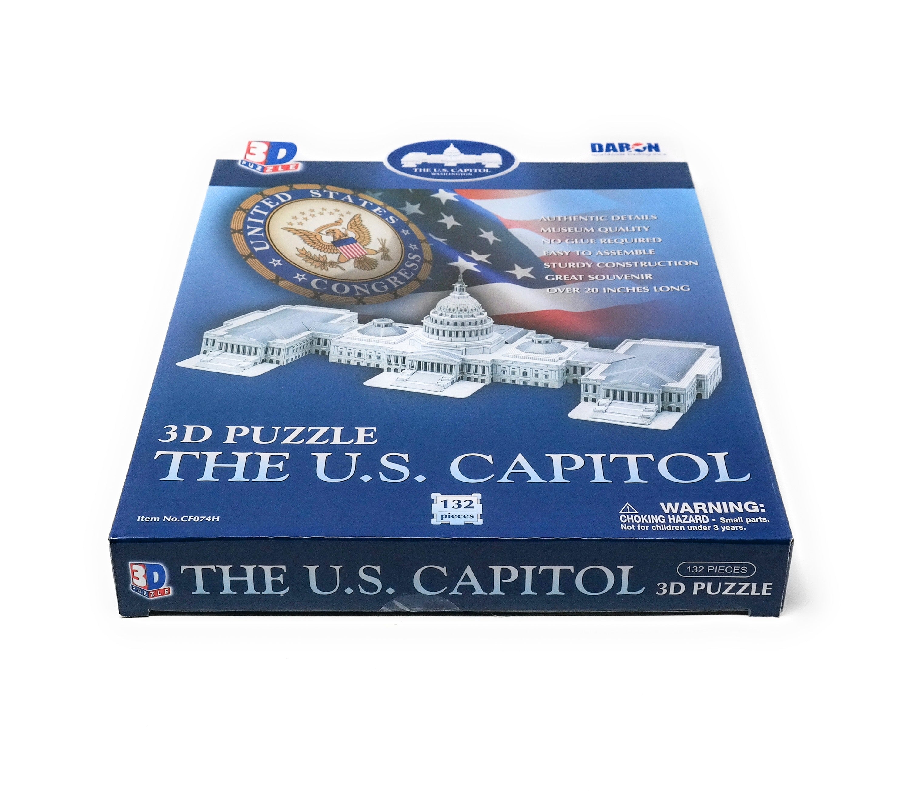 US Capitol 3D Puzzle (132 PCS)