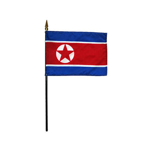 North Korea Stick Flag