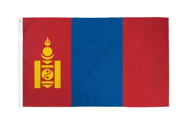 Mongolia Flag 3x5ft