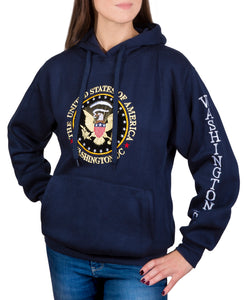 Presidential Seal Embroidered Hoodie