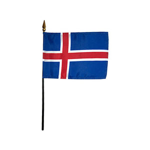 Iceland Stick Flag