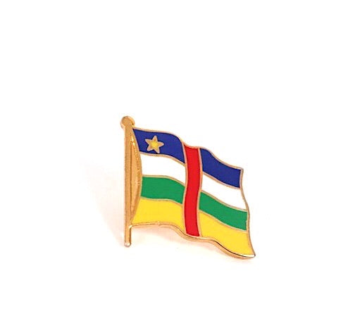 Central African Republic Flag Lapel Pin