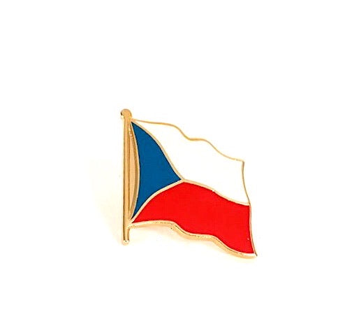 Czech Republic Flag Lapel Pin