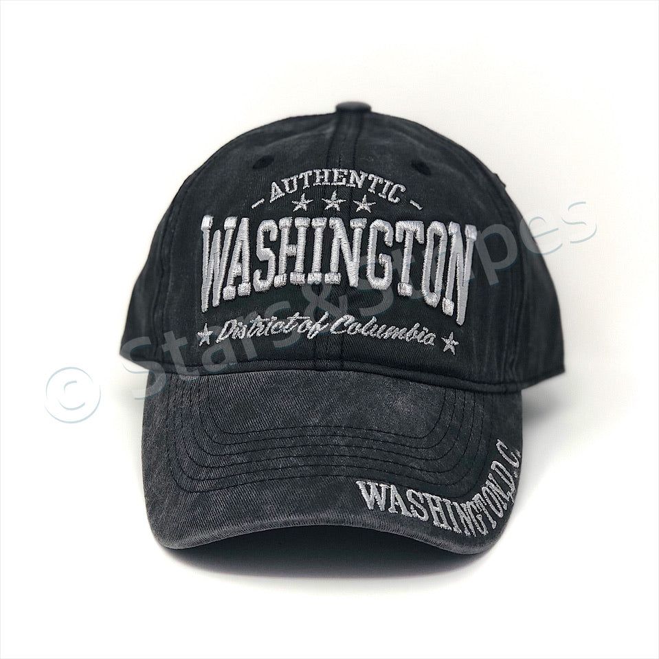 Authentic Washington DC Baseball Cap (Multiple Colors)