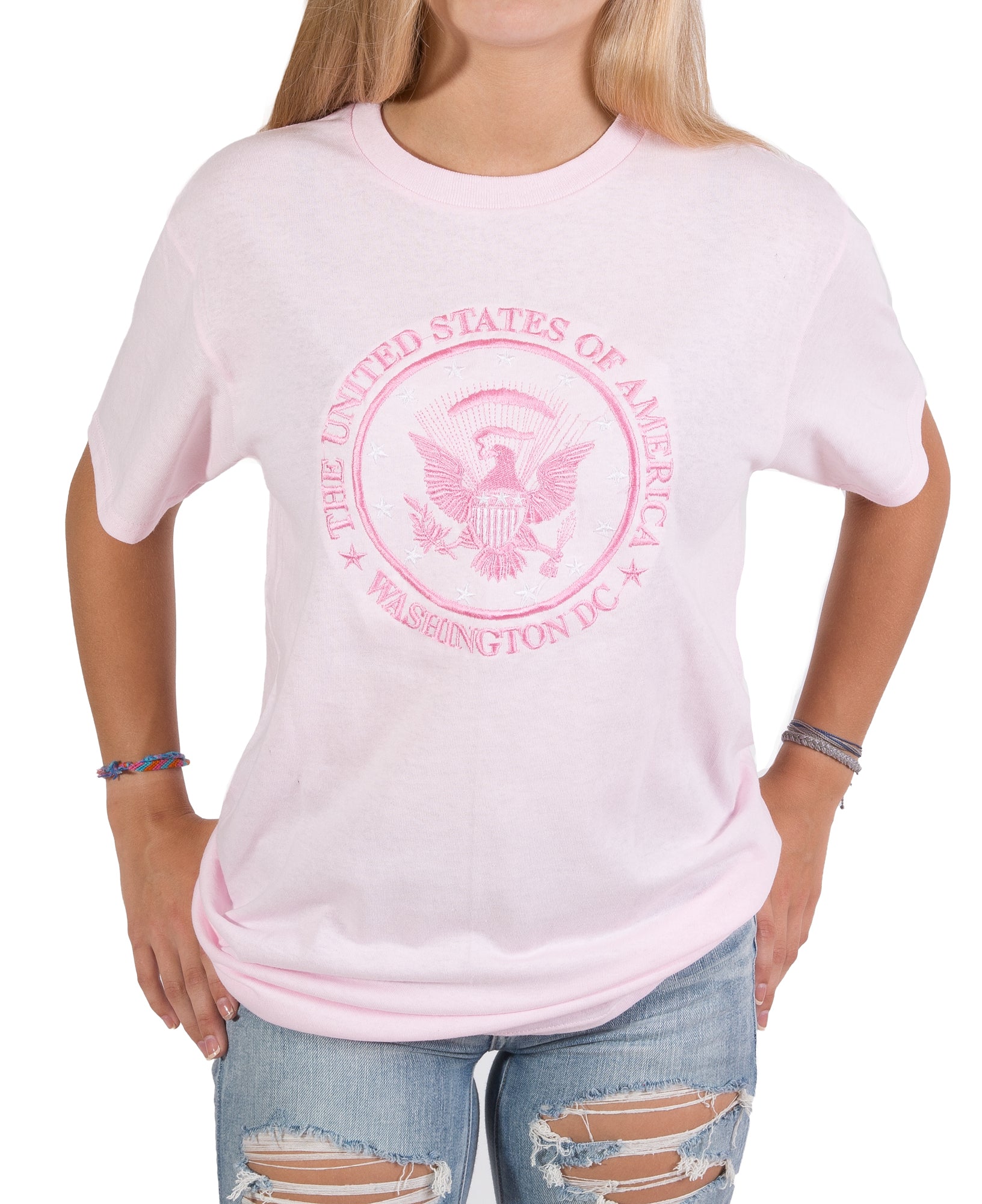 Presidential Seal Embroidered T-Shirt (4 Colors)